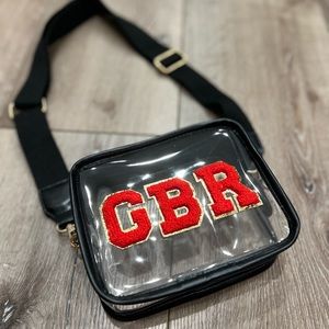 New University of Nebraska Cornhuskers Stadium Patch Crossbody Bag - GBR